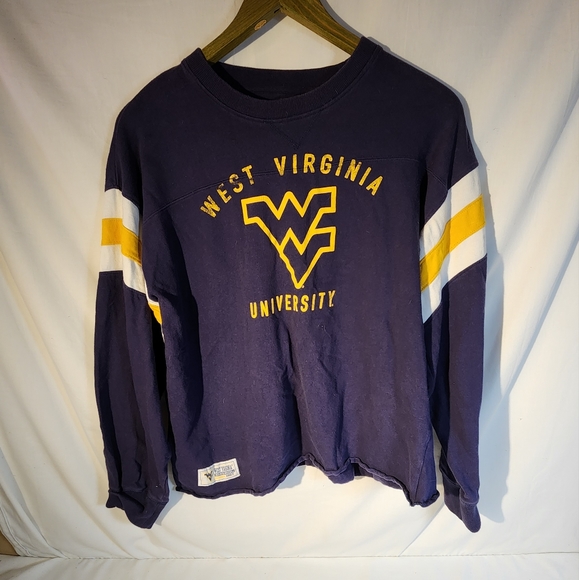 Section101 West Virginia University Women's Large Long Sleeve T Shirt - Picture 1 of 2